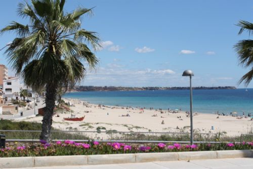 Vistas de la playa